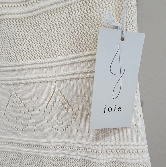 Joie ivory crochet midi dress - Picture 5 of 9